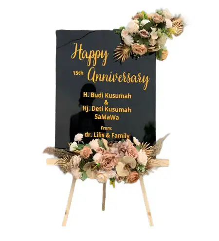 Papan Bunga Akrilik Leuwibalang